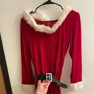 Santa onesie suit